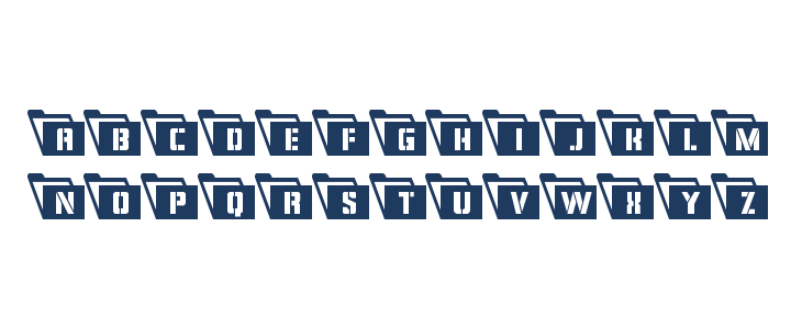 Eyes Only Condensed Leftalic Lowercase