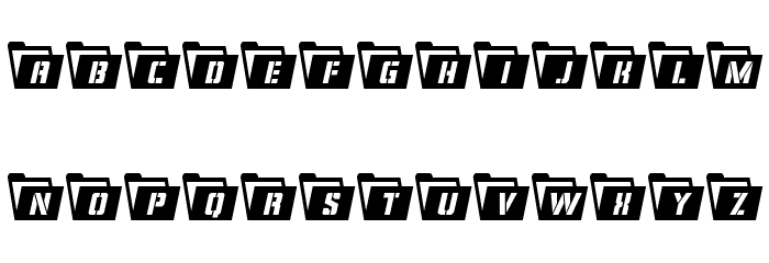 Eyes Only Condensed Font LOWERCASE