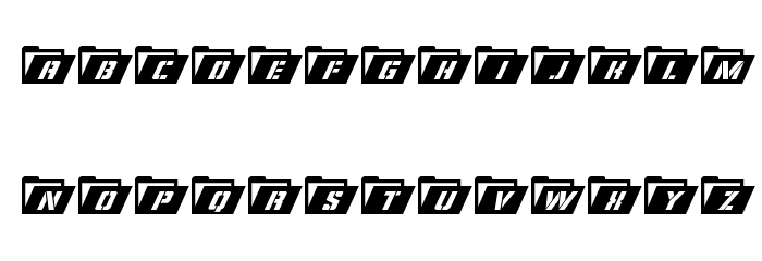 Eyes Only Italic Font LOWERCASE