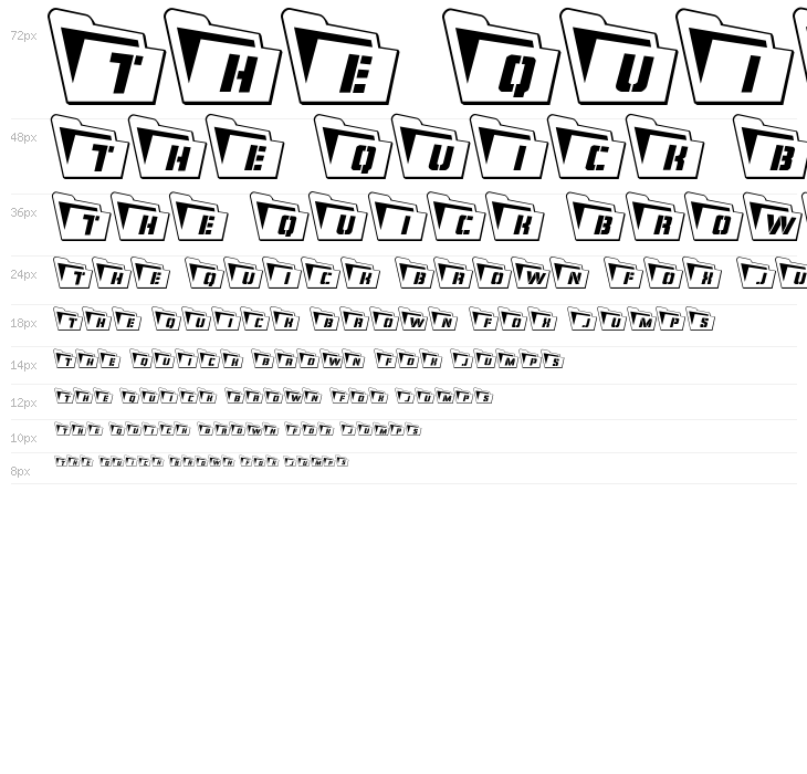 Eyes Only Outline 3D Waterfall