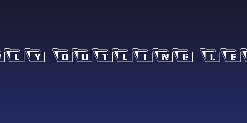 Eyes Only Outline Leftalic Social Header