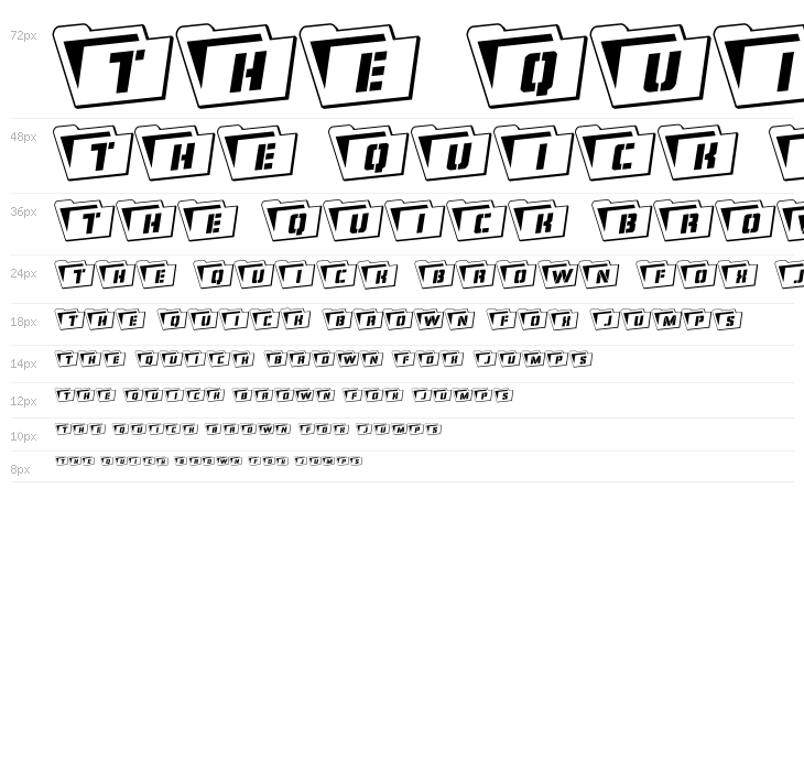 Eyes Only Outline Rotated Waterfall