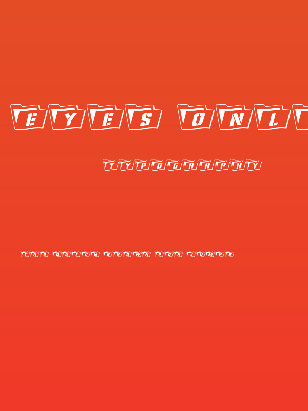 Eyes Only Outline Wavy 3 Poster