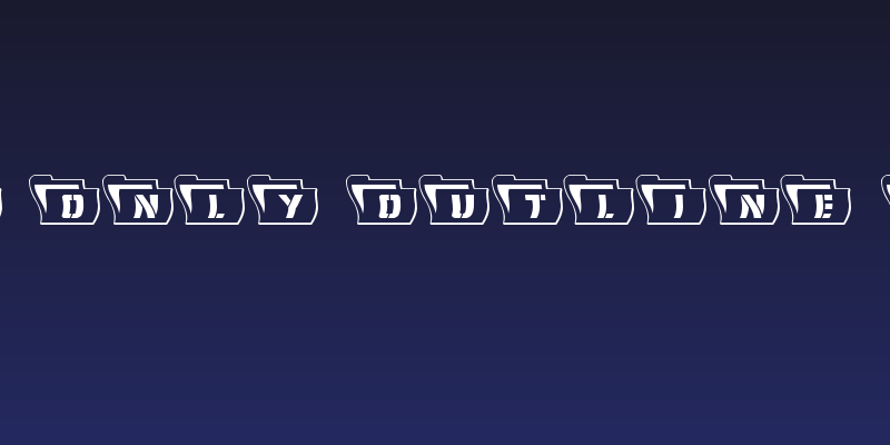 Eyes Only Outline Wavy Social Header