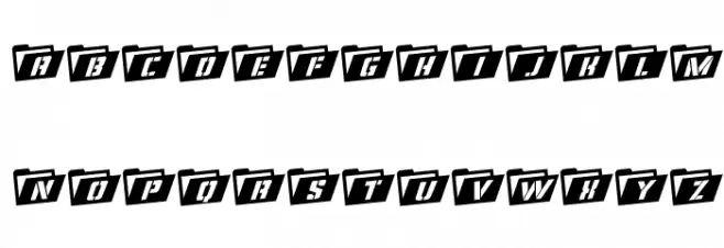 Eyes Only Rotalic Schriftart Groß