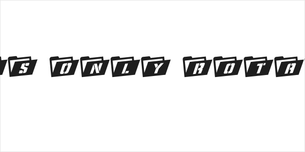 Eyes Only Rotalic Logo