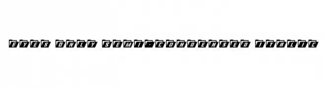 Eyes Only Semi-Condensed Italic  Frei Schriftart Herunterladen