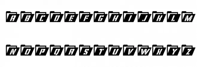 Eyes Only Semi-Condensed Italic 字体 大写