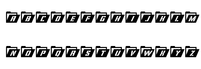 Eyes Only Semi-Condensed Italic Font LOWERCASE