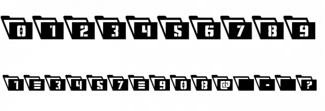 Eyes Only Semi-Condensed Leftalic Font OTHER CHARS