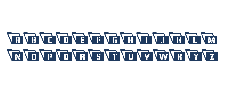 Eyes Only Semi-Condensed Leftalic Lowercase