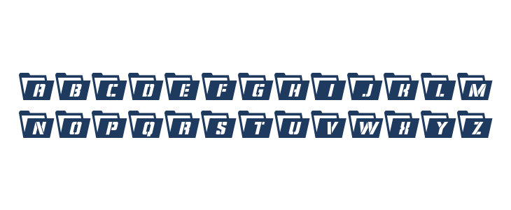 Eyes Only Semi-Condensed Lowercase