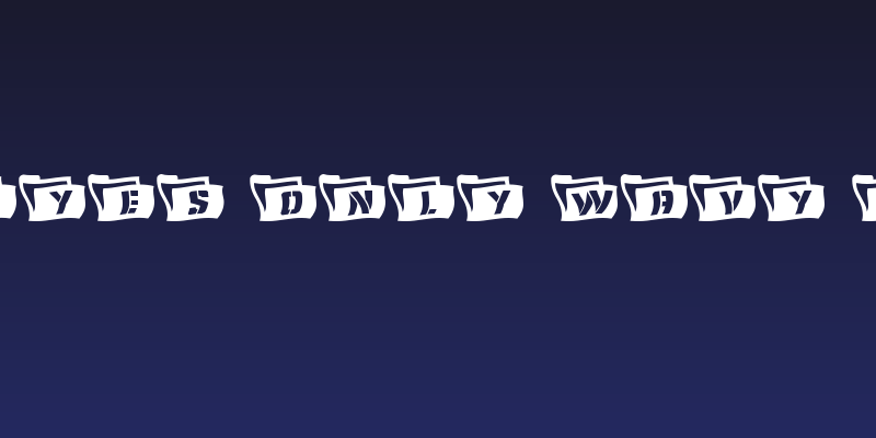 Eyes Only Wavy 2 Social Header