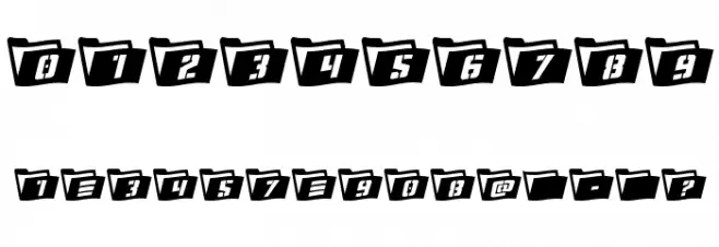 Eyes Only Wavy 3 Font OTHER CHARS