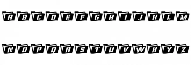 Eyes Only Wavy 3 Schriftart Groß