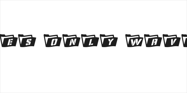 Eyes Only Wavy 3 Logo