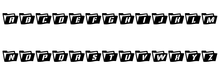 Eyes Only Wavy 3 Font LOWERCASE