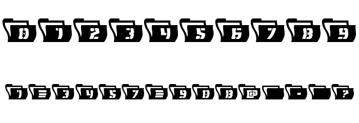 Eyes Only Wavy Font OTHER CHARS