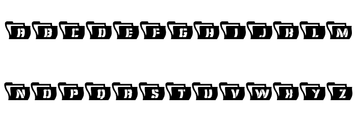Eyes Only Wavy Font LOWERCASE