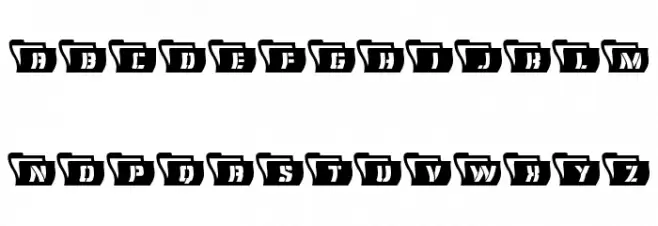 Eyes Only Wavy Font Litere mici