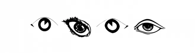 Eyes  Скачать бесплатные шрифты