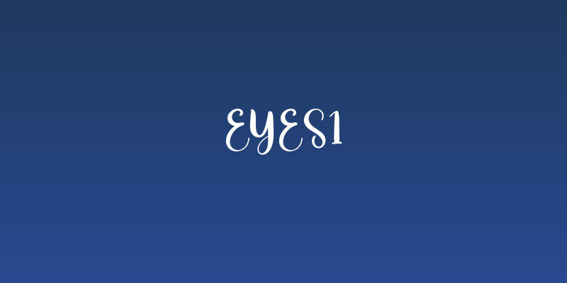Eyes1 Social Header