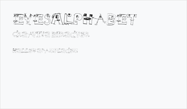 EyesAlphabet Business Card