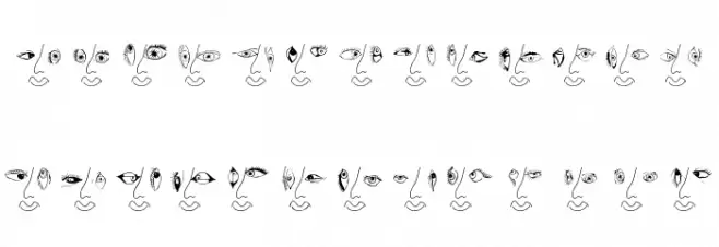 EyesNoseMouth Polices MINUSCULES