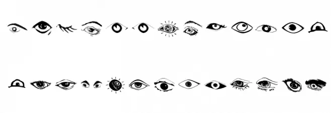 Eyes Fuentes MINÚSCULAS
