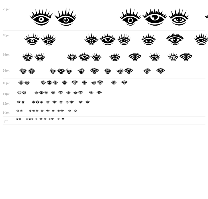 Eyez Regular Waterfall