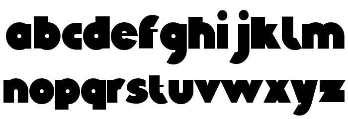 Eygptian Font LOWERCASE