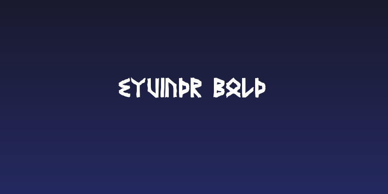 Eyvindr Bold Social Header