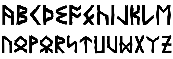 Eyvindr Font LOWERCASE