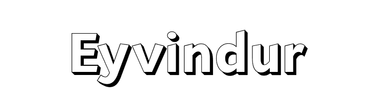 Eyvindur  免费字体下载