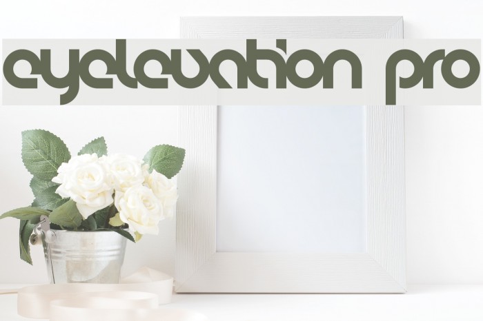 eyelevation pro Font examples
