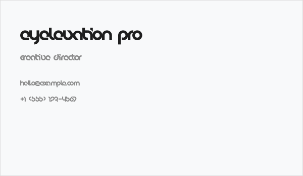eyelevation pro Business Card