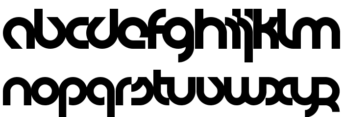 eyelevation pro Font LOWERCASE
