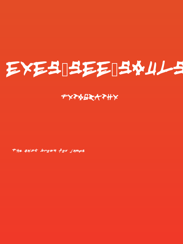 eyes_see_souls Poster