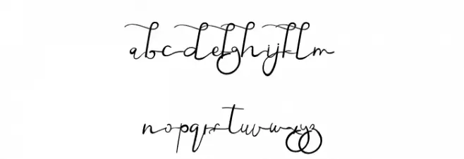 Ezhilan Aliqua Demo 字体 小写