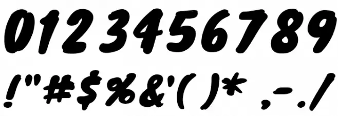 Eziear Font OTHER CHARS