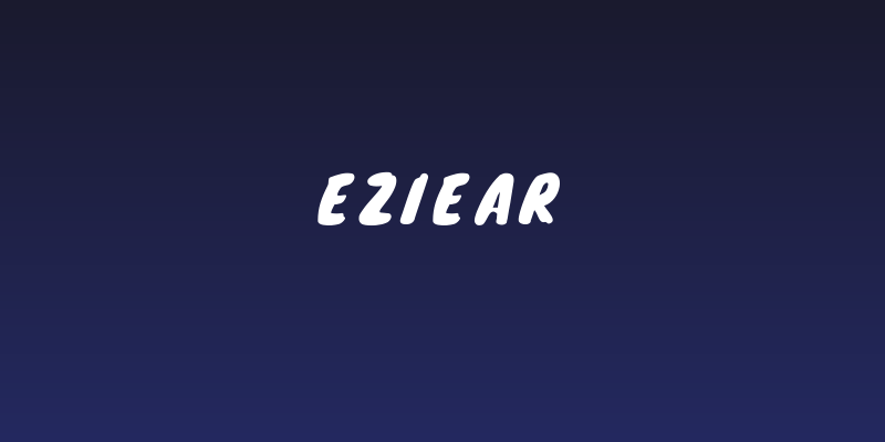 Eziear Social Header