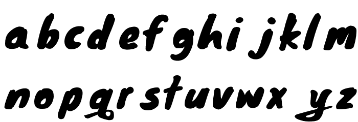 Eziear Font LOWERCASE