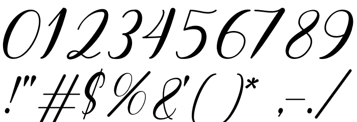 Ezkialova Font OTHER CHARS