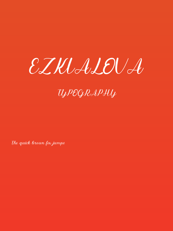 Ezkialova Poster