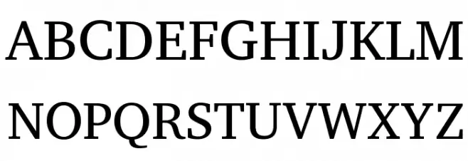 Ezra SIL SR Шрифта ВЕРХНИЙ
