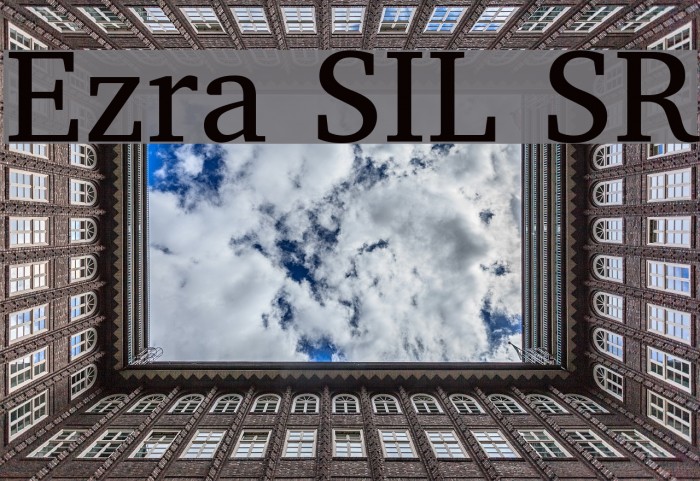 Ezra SIL SR Font examples