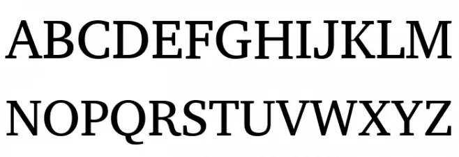 Ezra SIL Font Litere mari