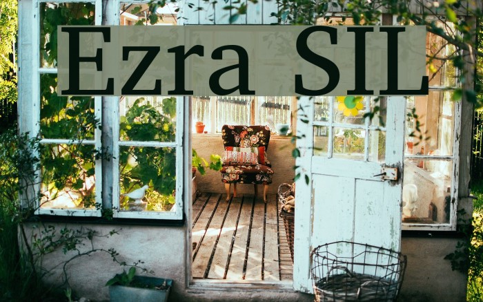 Ezra SIL Font examples