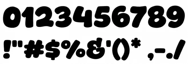 Ezydraw フォント その他の文字