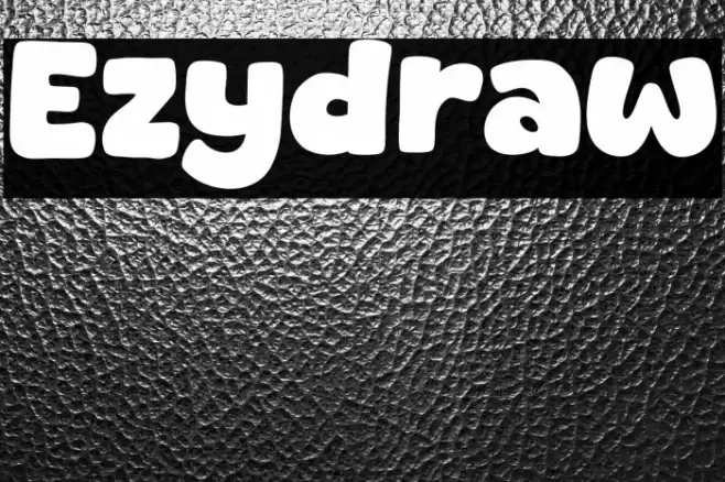 Ezydraw フォント examples